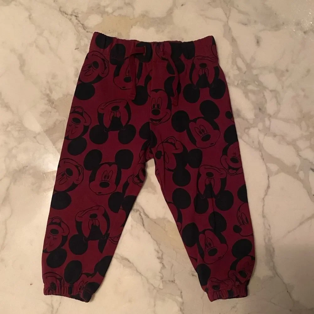 Disney Mickey Mouse Sweatpants‎ Baby Size 18/24 Months